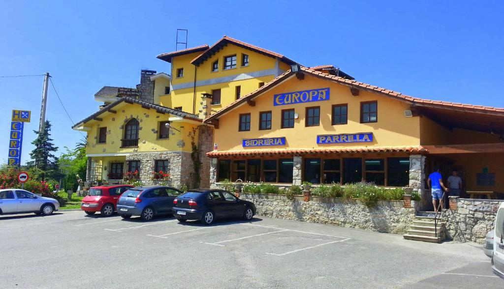 Hostal Europa San Roque del Acebal Eksteriør billede